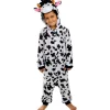 Funidelia Halloween|Disfraces*Disfraz de vaca onesie para niños 7-9 años