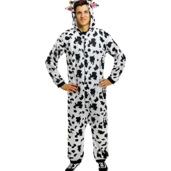Funidelia Disfraces|Halloween*Disfraz de vaca onesie para adulto S-M