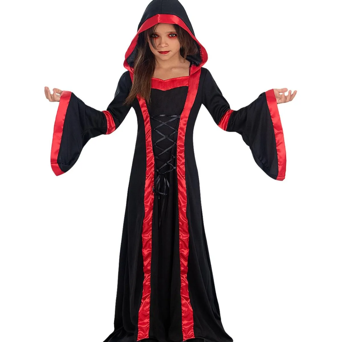 Funidelia Disfraces|Halloween*Disfraz de vampiresa sacerdotisa niña 7-9 años