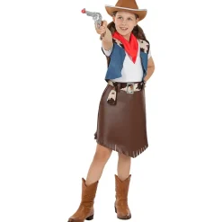 Funidelia Disfraces|Halloween*Disfraz de vaquera para niña 5-6 años