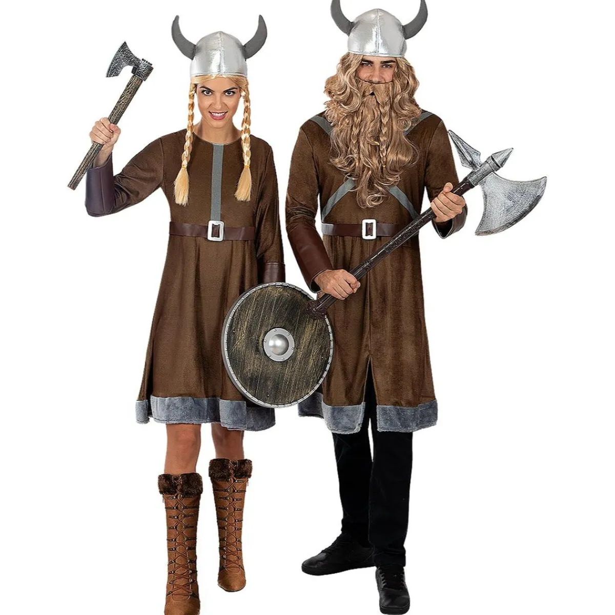 Funidelia Disfraces|Halloween*Disfraz de vikinga XL