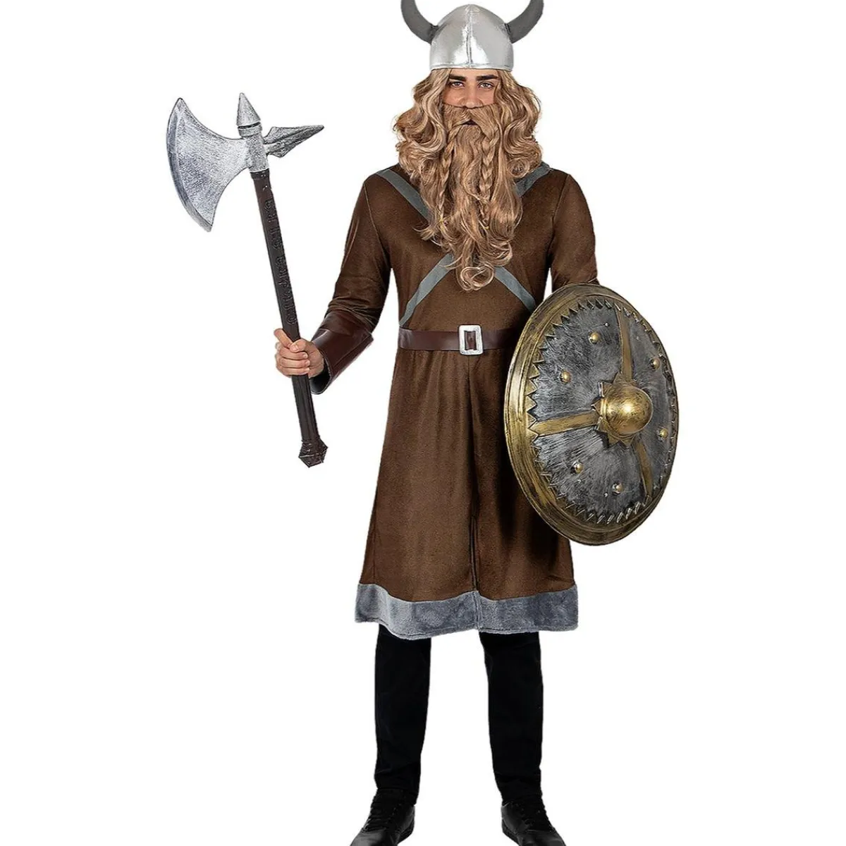 Funidelia Disfraces|Halloween*Disfraz de vikingo XXL