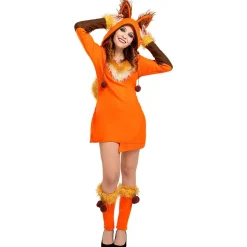 Funidelia Disfraces|Halloween*Disfraz de zorro para mujer XL