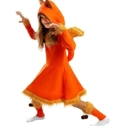 Funidelia Halloween|Disfraces*Disfraz de zorro para niña 3-4 años