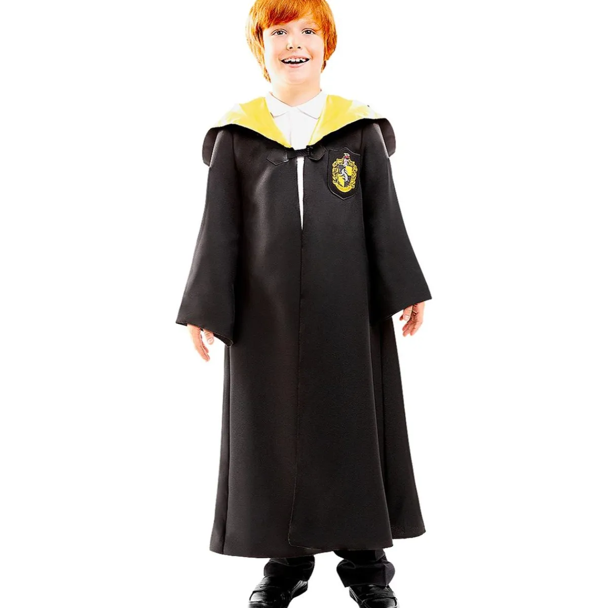Funidelia Disfraces|Halloween*Disfraz Hufflepuff Harry Potter niño 5-6 años
