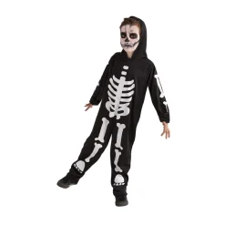 RUBIE'S Disfraces|Halloween*Disfraz Infantil - Esqueleto Brilla en la Oscuridad 8-10 años