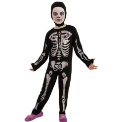 RUBIE'S Disfraces|Halloween*Disfraz infantil - Esquelita purpurinita 5-7 años