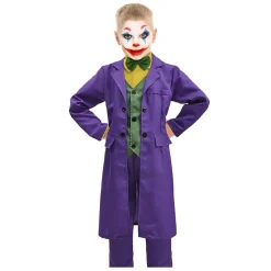 WARNER BROS Disfraces|Halloween*Disfraz infantil - Joker 8-10 años