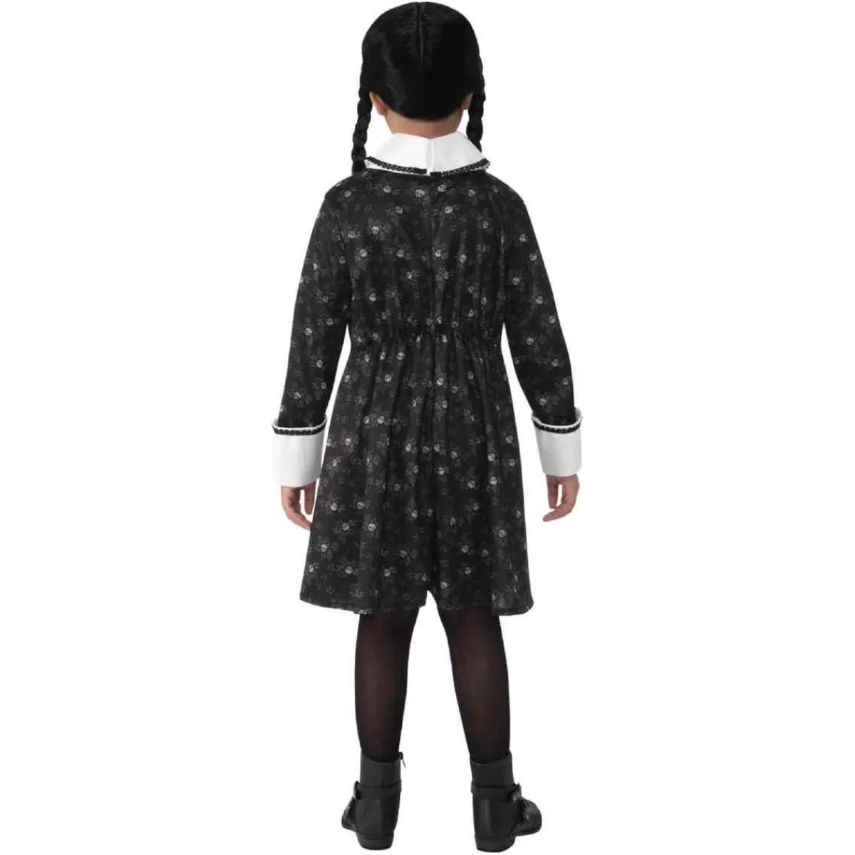 RUBIE'S Disfraces|Halloween*Disfraz infantil - Miércoles Addams talla S