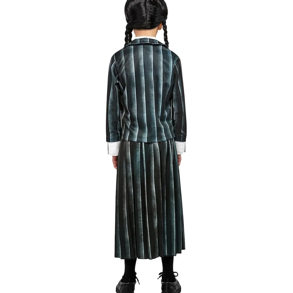 RUBIE'S Disfraces|Halloween*Disfraz infantil - Uniforme Miércoles Addams talla S