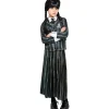 RUBIE'S Disfraces|Halloween*Disfraz infantil - Uniforme Miércoles Addams talla M