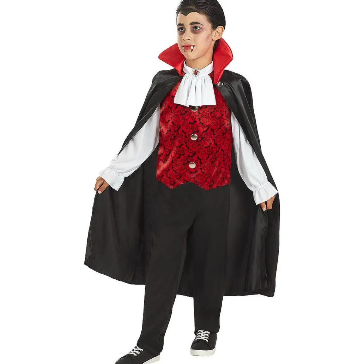 Funidelia Disfraces|Halloween*Disfraz infantil de Conde Drácula (7-9 años)