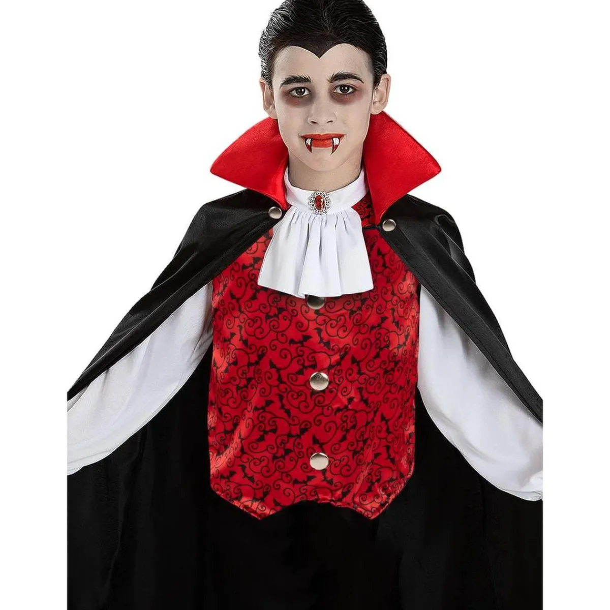 Funidelia Disfraces|Halloween*Disfraz infantil de Conde Drácula (7-9 años)