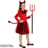 Funidelia Disfraces|Halloween*Disfraz infantil de Diablesa (3-4 años)