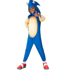RUBIE'S Disfraces|Halloween*Disfraz infantil Sonic the Hedgehog 7-8 años