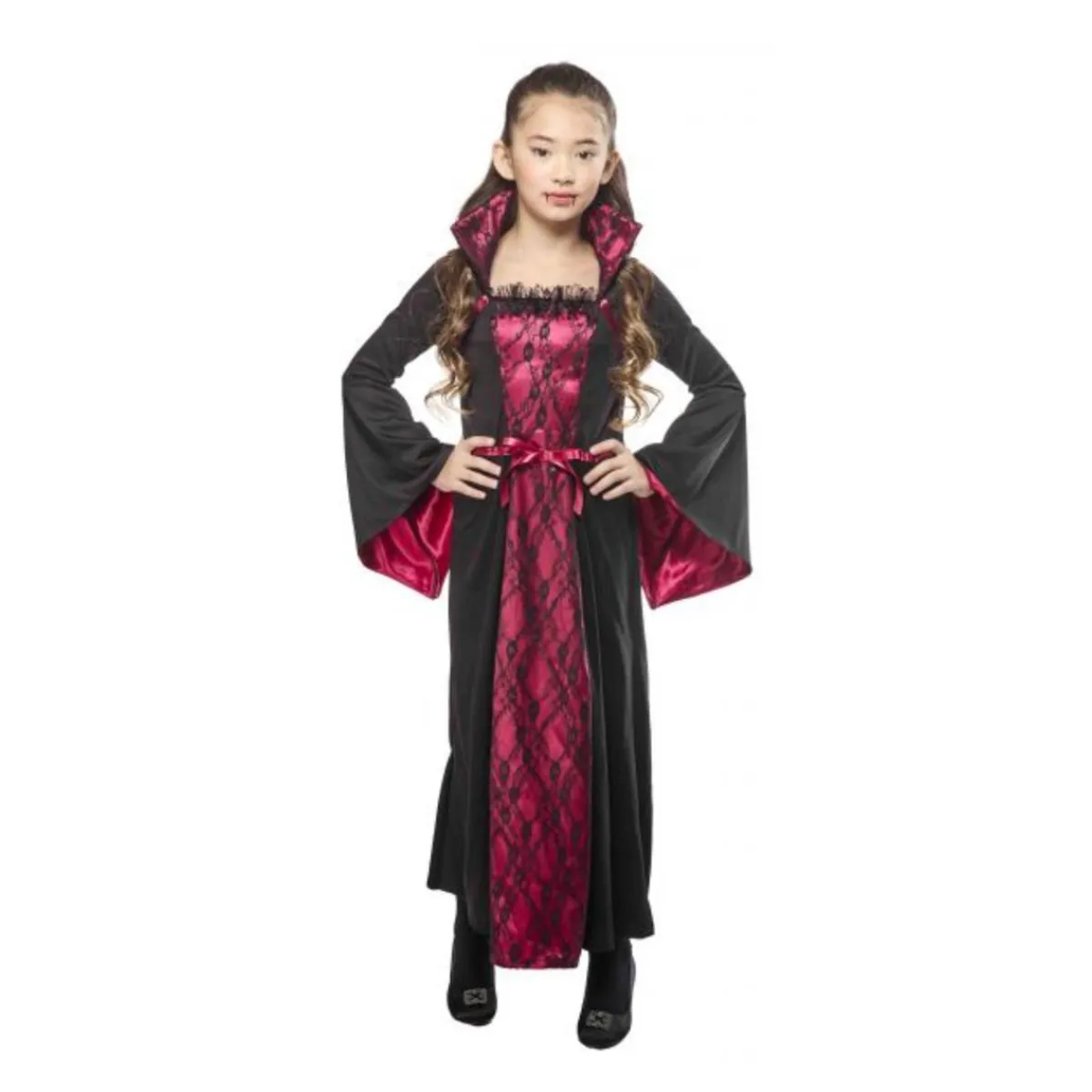 RUBIE'S Disfraces|Halloween*Disfraz infantil Vampiresa Belladonna - Talla M (9-10 años)