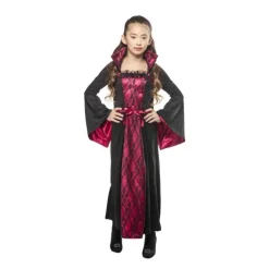 RUBIE'S Disfraces|Halloween*Disfraz infantil Vampiresa Belladonna - Talla S (7-8 años)
