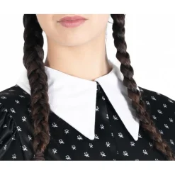 HASBRO GAMING Disfraces|Halloween*Disfraz Miércoles Addams talla M ㅤ