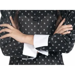 HASBRO GAMING Disfraces|Halloween*Disfraz Miércoles Addams talla M ㅤ