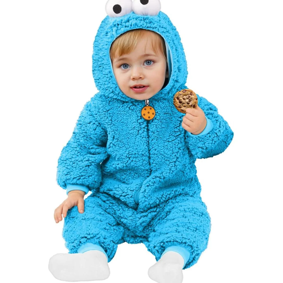 Funidelia Disfraces|Halloween*Disfraz Monstruo de las Galletas bebé 12-24 meses