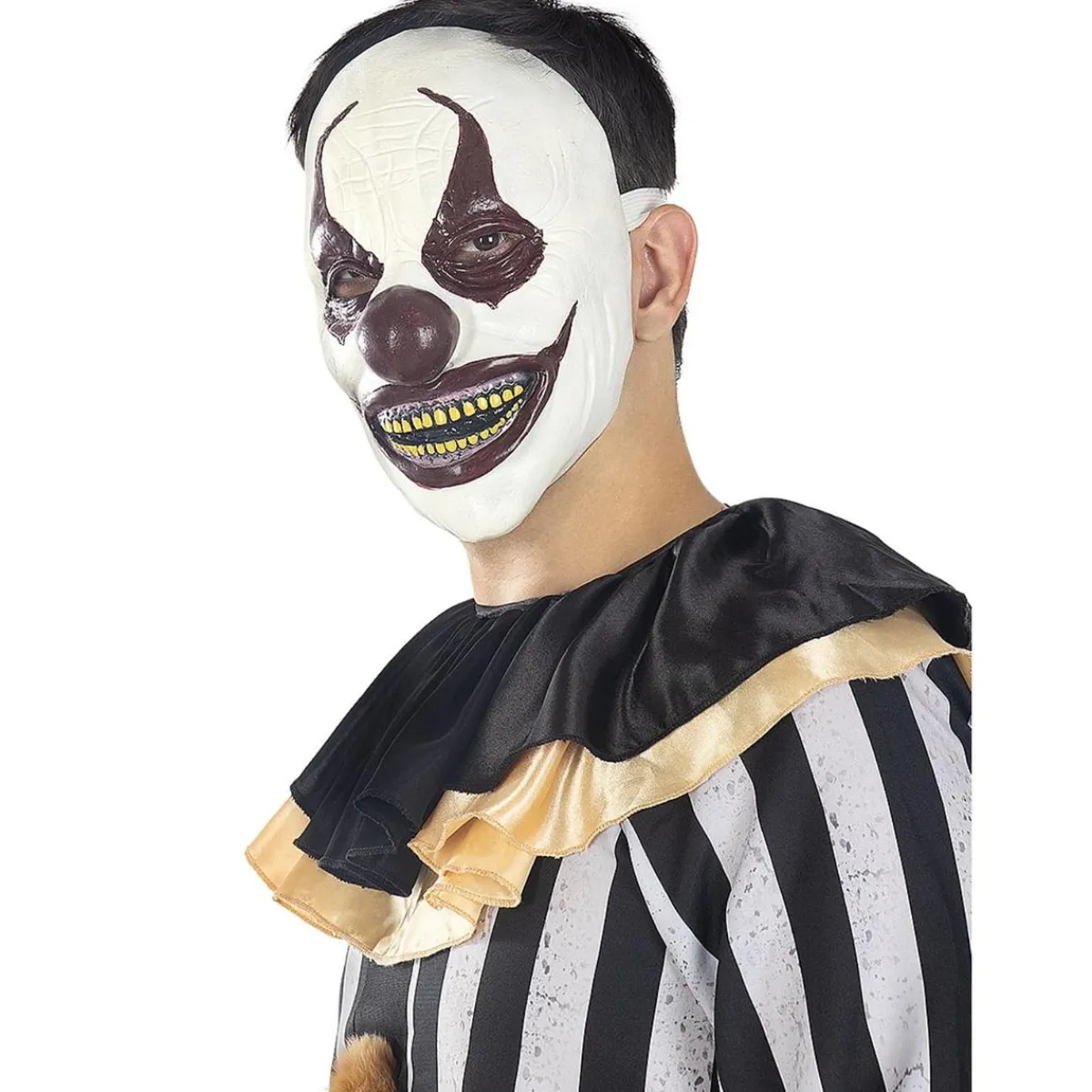 Funidelia Disfraces|Halloween*Disfraz Payaso Terrorífico Deluxe hombre XXL