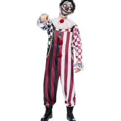 Funidelia Disfraces|Halloween*Disfraz Payaso Terrorífico Premium hombre XL