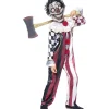 Funidelia Disfraces|Halloween*Disfraz Payaso Terrorífico Premium niño 10-12 años