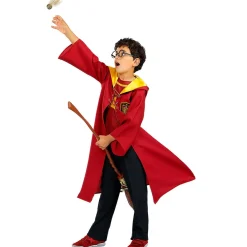 Funidelia Disfraces|Halloween*Disfraz Quidditch Gryffindor niños 5-6 años