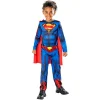RUBIE'S Disfraces|Halloween*Disfraz Superman sostenible con capa 5-6 años (110-116 cm)