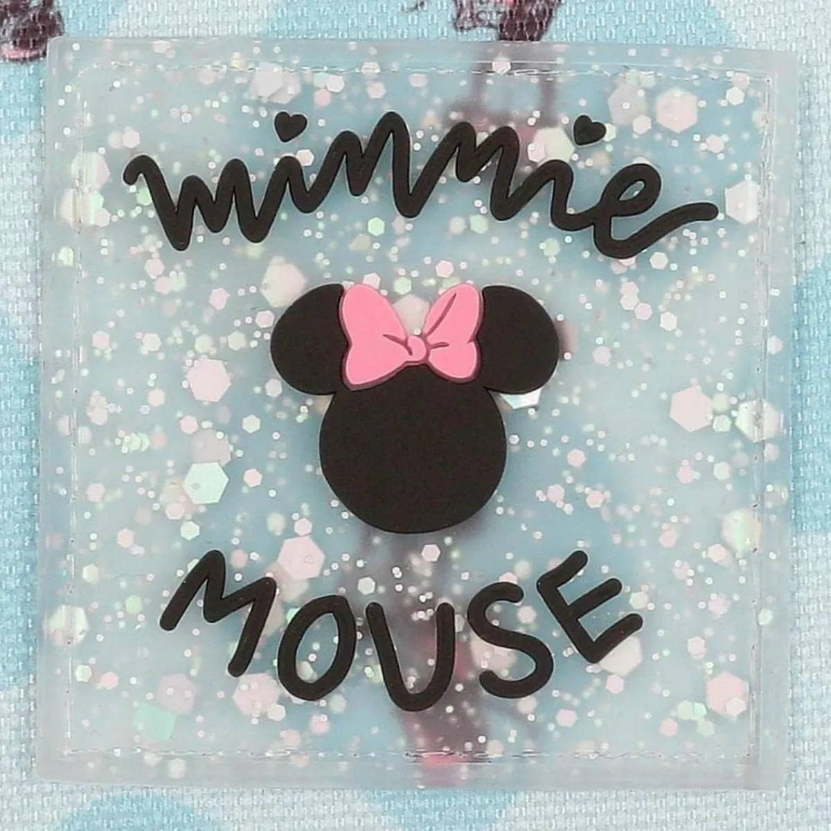 JOUMMA BAGS,S.L Material Escolar*Disney - Estuche azul Disney Minnie My happy place con asa 22x12 cms Poliéster