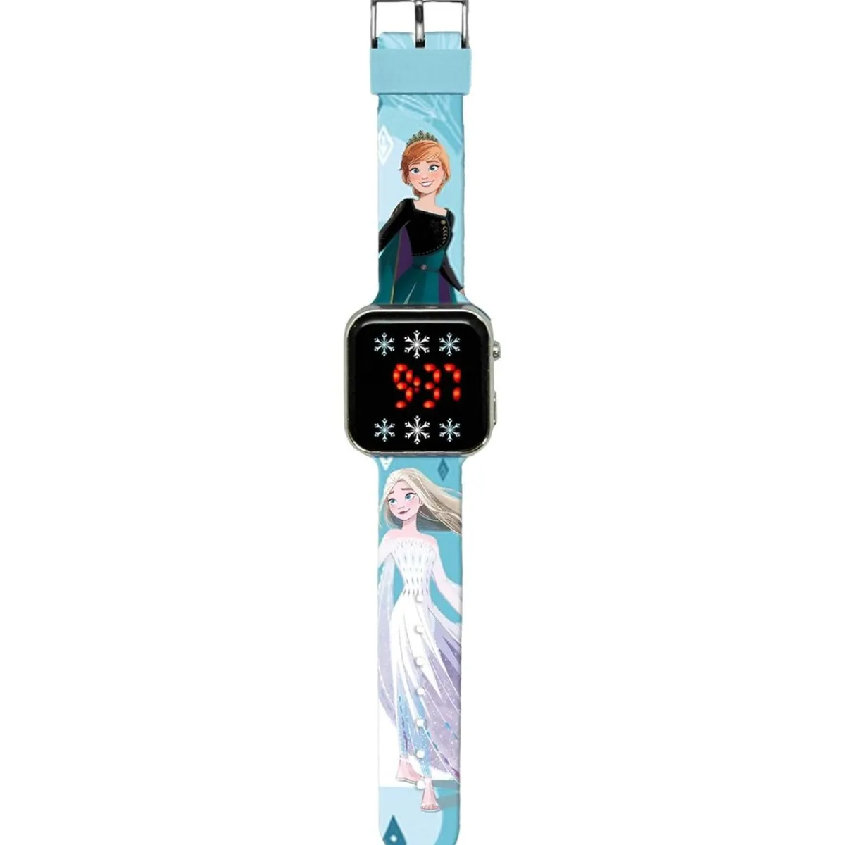 KIDS EUROSWAN S.L. Coleccionables Y Mini Mundos*Disney - Frozen - Reloj LED Frozen 2