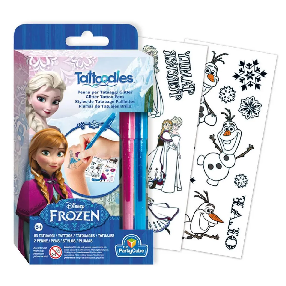 TOYS "R" US Artículos De Fiesta Y Regalos*Disney - Frozen - Set de 83 tatuajes