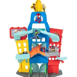 TOY PARTNER Coleccionables Y Mini Mundos*Disney - Juego de carril de ciudad para vehículo de metal