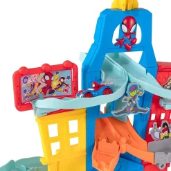 TOY PARTNER Coleccionables Y Mini Mundos*Disney - Juego de carril de ciudad para vehículo de metal