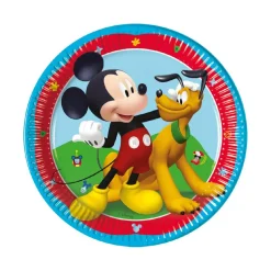 MICKEY Artículos De Fiesta Y Regalos*Disney - Mouse - Pack 8 platos de papel