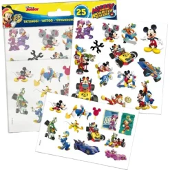 MICKEY Artículos De Fiesta Y Regalos*Disney - Mouse - Set 25 tatuajes