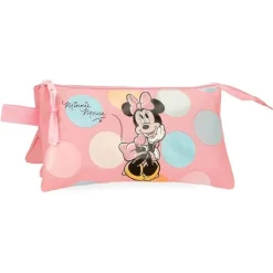 JOUMMA BAGS,S.L Material Escolar*Disney - Minnie portatodo triple rosa