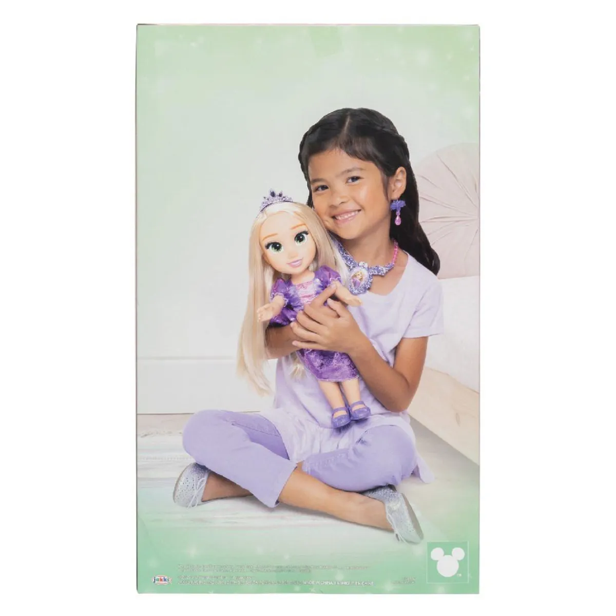 TOYS "R" US Muñecas*Disney - Muñeca Rapunzel 38 cm con collar y pendientes
