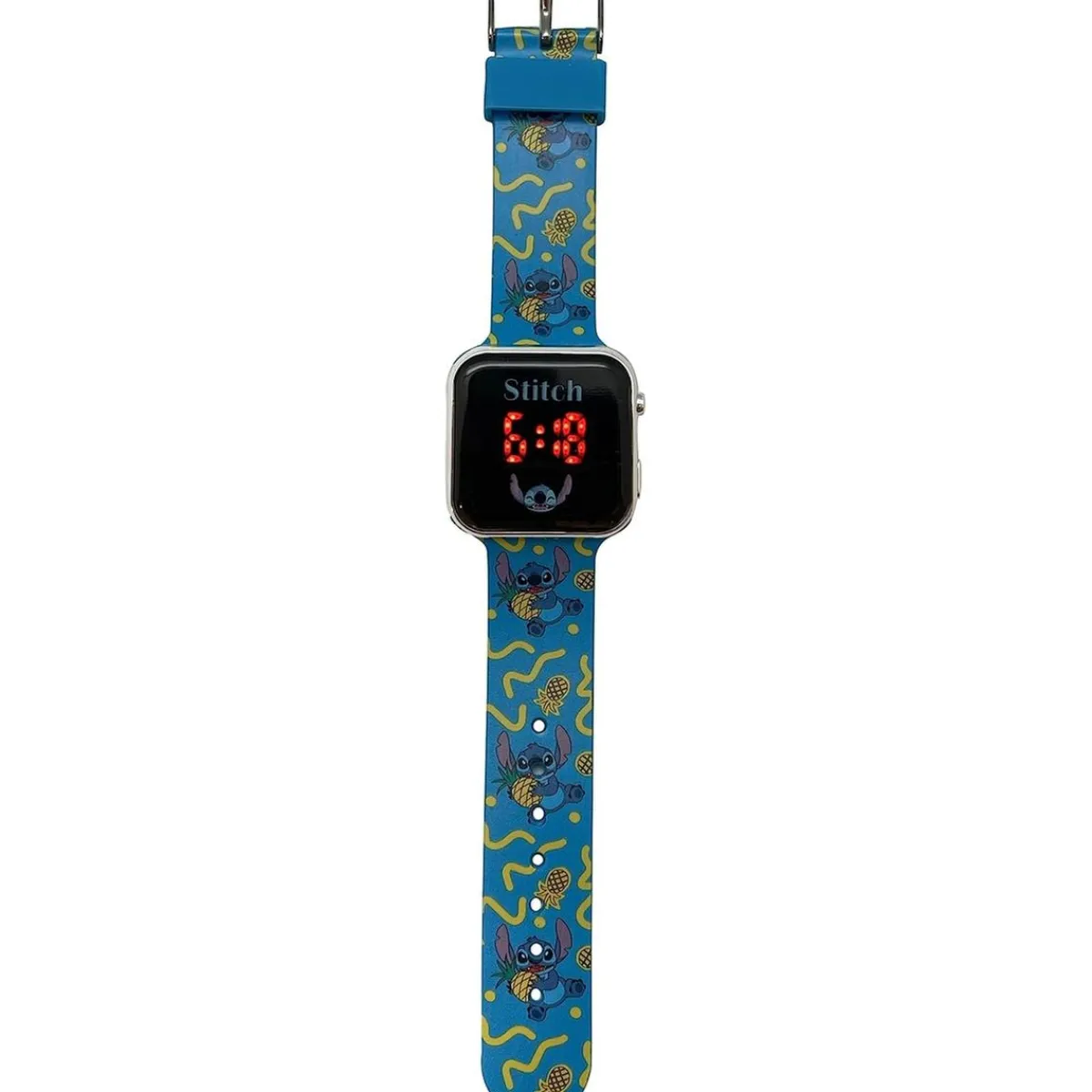 KIDS EUROSWAN S.L. Coleccionables Y Mini Mundos*Disney - Reloj LED infantil Lilo y Stitch ㅤ
