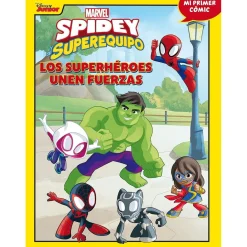 SPIDERMAN Juguetes Educativos Y Libros*Disney - Spidey Y Su Superequipo. Los superhéroes unen fuerzas ㅤ