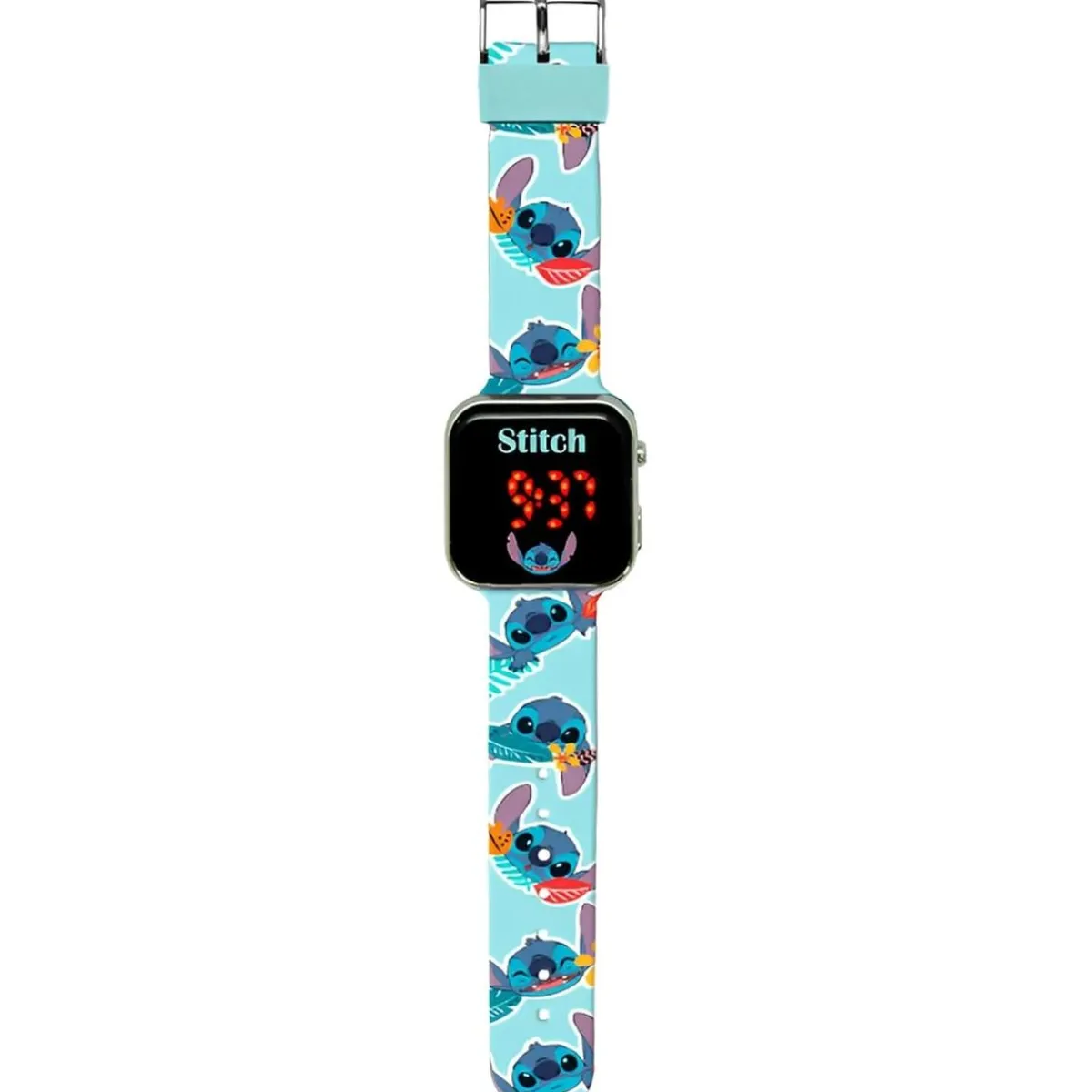 KIDS EUROSWAN S.L. Coleccionables Y Mini Mundos*Disney - Stitch reloj led
