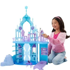 PRINCESAS DISNEY Muñecas*Disney Frozen - Castillo de hielo de Elsa