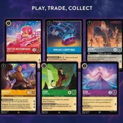 RAVENSBURGER IBÉRICA Juegos Y Puzzles|Friki Zone*Disney Lorcana - Shimmering Skies - Mazo de inicio Esmeralda/Acero en ingles