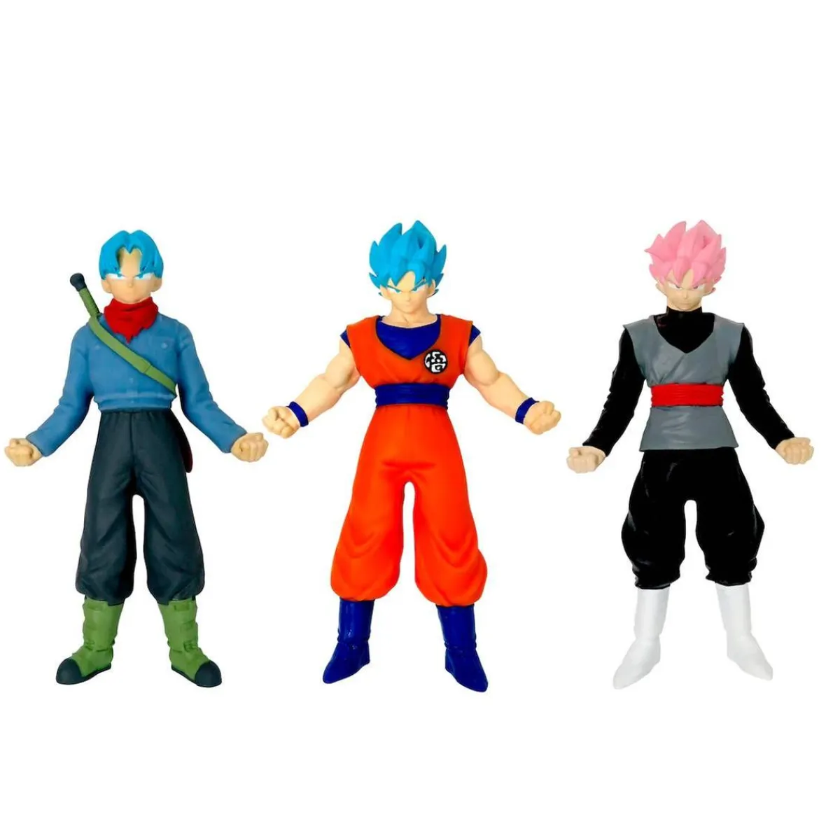 BIZAK Figuras De Acción*Dragon Ball Super - Pack 3 personajes Monsterflex (Varios modelos)