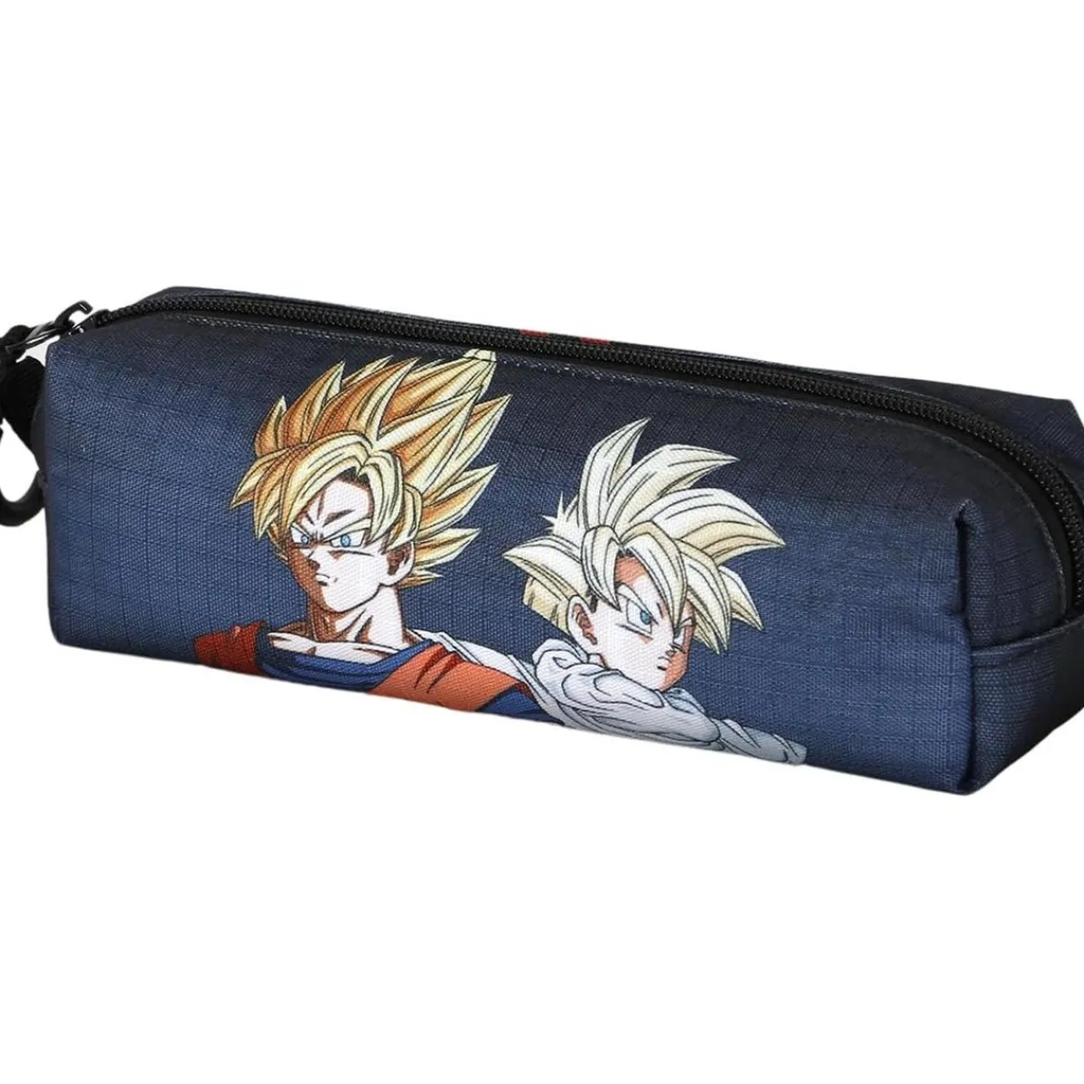 KARACTER MANIA Material Escolar*DragonBallZ - Estuche escolar cuadrado 2.2 azul oscuro ㅤ