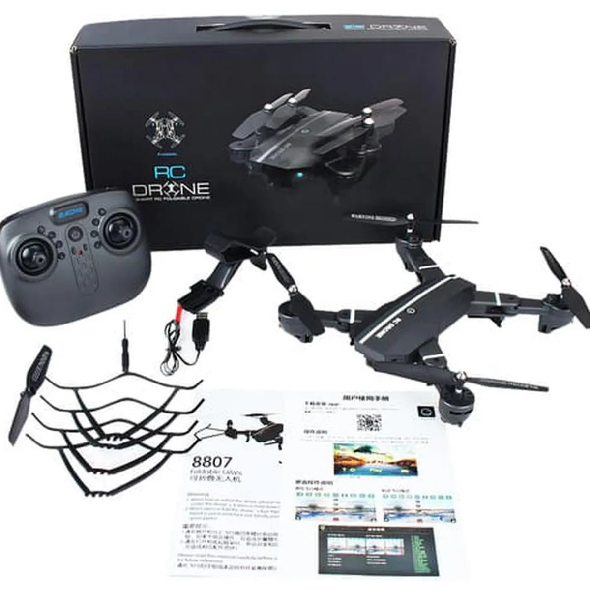 KLACK EUROPE Vehículos Y Circuitos*Dron con cámara de 2 MP 88KLACK07