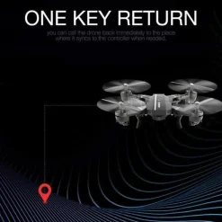 KLACK EUROPE Vehículos Y Circuitos*Dron con cámara de 2 MP 88KLACK07