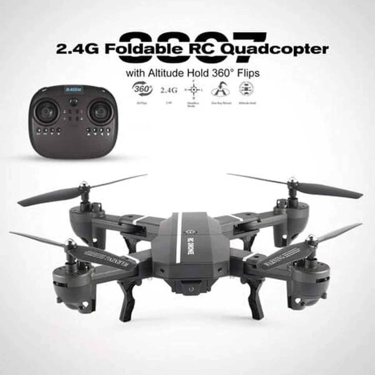 KLACK EUROPE Vehículos Y Circuitos*Dron con cámara de 2 MP 88KLACK07