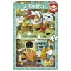 EDUCA BORRAS Juegos Y Puzzles*Educa - Cuentos del bosque - 2 puzzles 20 piezas