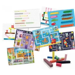 EPOCH PARA IMAGINAR S.L. Juguetes Educativos Y Libros|Juegos Y Puzzles*Educa Borras - Aprender proporciones: juego educativo con regletas matemáticas